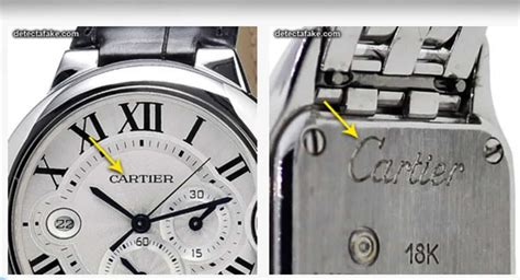 cartier watch how to tell a fake|cartier authenticity check.